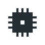 SaaS Icon (microchip)